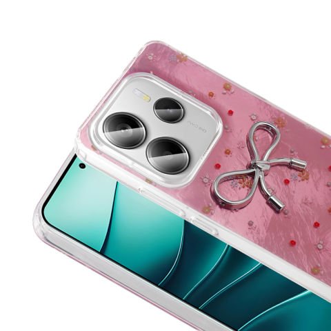 Xiaomi Redmi Note 14 Kılıf Kamera Korumalı Figürlü Patinda Ponti Silikon Kapak