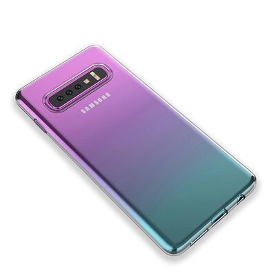 Galaxy S10 Plus Kılıf Patinda Kamera Korumalı Süper Silikon Kapak