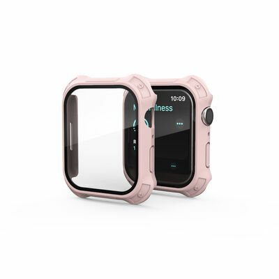 Apple Watch 7 45mm Tank Zırh Kasa ve Mat Görünümlü Ekran Koruyucu Patinda Watch Gard 11