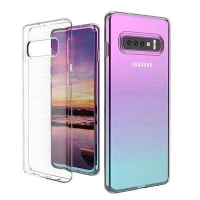 Galaxy S10 Plus Kılıf Patinda Kamera Korumalı Süper Silikon Kapak