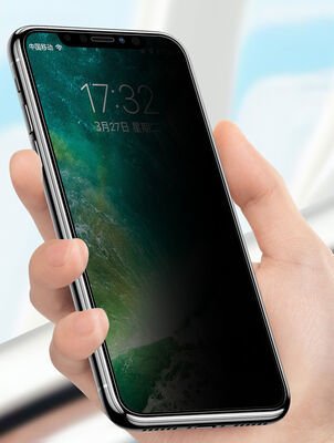 Apple iPhone 12 Mini Patinda Anti-Dust Privacy Temperli Ekran Koruyucu