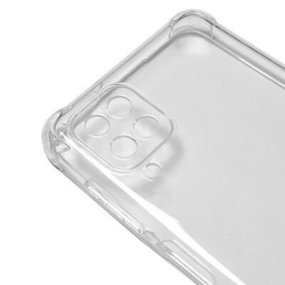 Galaxy A12 Kılıf Patinda Kamera Korumalı Nitro Anti Shock Silikon