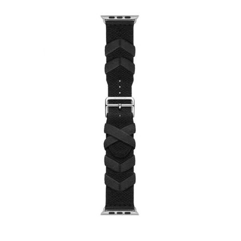 Apple Watch 42mm Patinda KRD-97 Sarmal Örgü Tasarımlı Kordon