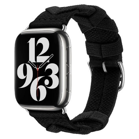 Apple Watch 42mm Patinda KRD-97 Sarmal Örgü Tasarımlı Kordon