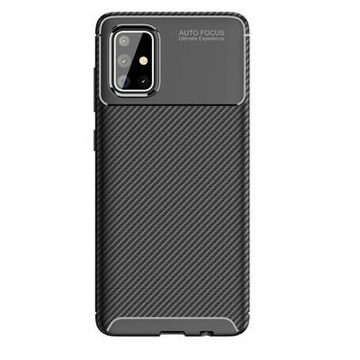 Galaxy A51 Kılıf Patinda Negro Silikon Kapak
