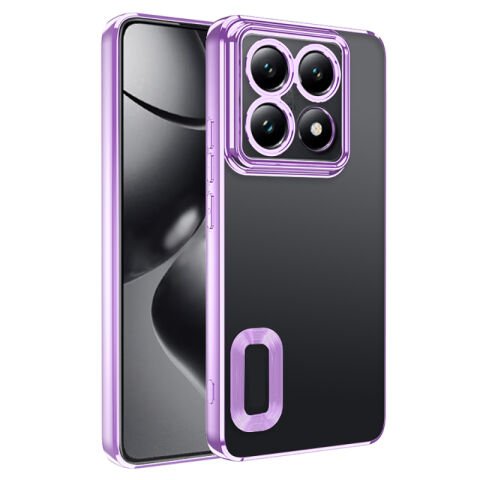 Xiaomi 14T Pro Kılıf Kamera Korumalı Logo Gösteren Patinda Omega Kapak