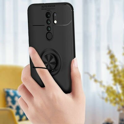 Xiaomi Redmi 9 Kılıf Patinda Ravel Silikon Kapak