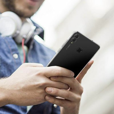 Huawei Honor 8C Kılıf Patinda Süper Silikon Kapak