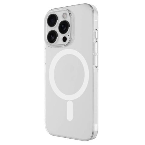Apple iPhone 16 Pro Kılıf Patinda Magsafe Şarj Özellikli Şeffaf Tek Kamera Çerçeveli Porto Kapak