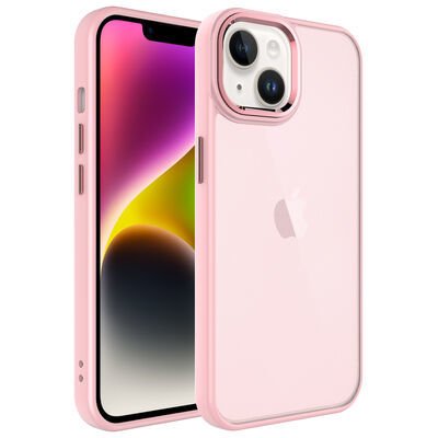 Apple iPhone 14 Kılıf Buzlu Sert PC Patinda May Kapak