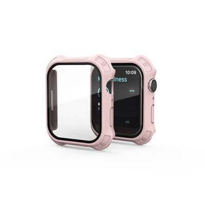 Apple Watch 7 41mm Tank Zırh Kasa ve Mat Görünümlü Ekran Koruyucu Patinda Watch Gard 11