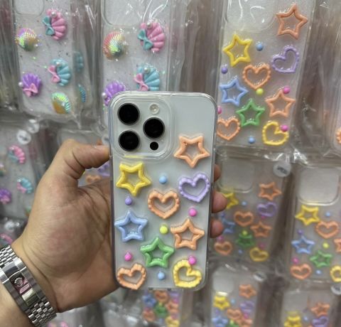 iPhone Renkli Yıldız Kılıf