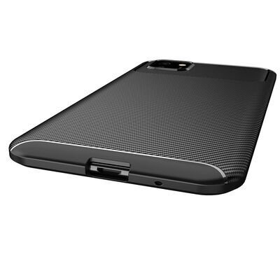 Huawei Y5P Kılıf Patinda Negro Silikon Kapak