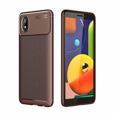 Galaxy A01 Core Kılıf Patinda Negro Silikon Kapak