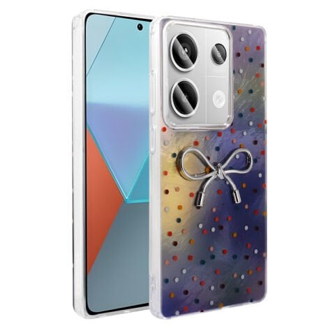 Xiaomi Redmi Note 13 Pro 4G Kılıf Kamera Korumalı Figürlü Patinda Ponti Silikon Kapak