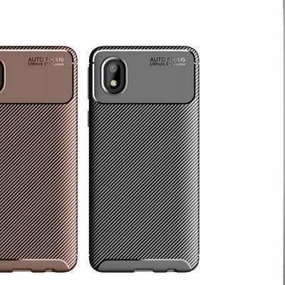 Galaxy A01 Core Kılıf Patinda Negro Silikon Kapak