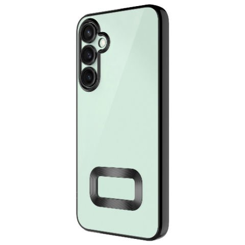 Galaxy A56 Kılıf Kamera Korumalı Logo Gösteren Patinda Omega Kapak