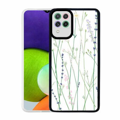 Galaxy A22 4G Kılıf Patinda M-Fit Desenli Kapak