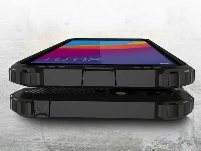 Huawei Y6 2018 Kılıf Patinda Crash Silikon Kapak