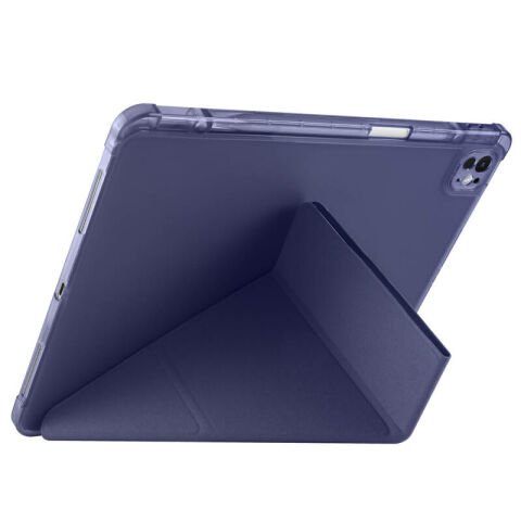 Apple iPad Air 13 2024 Kılıf Patinda Tri Folding Kalem Bölmeli Standlı Kılıf