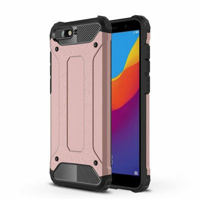 Huawei Y6 2018 Kılıf Patinda Crash Silikon Kapak
