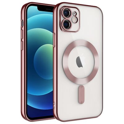 Apple iPhone 11 Kılıf Kamera Korumalı Magsafe Wireless Şarj Özellikli Patinda Demre Kapak