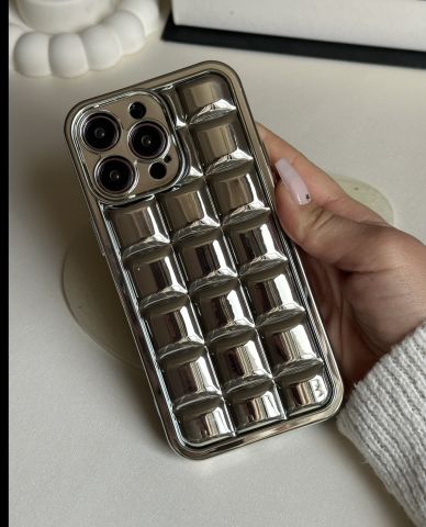 iPhone Silver Seri Slice Silikon Kılıf