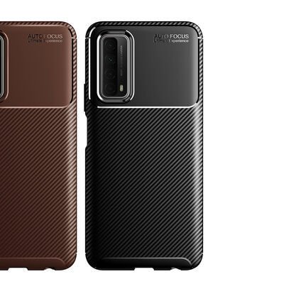 Huawei P Smart 2021 Kılıf Patinda Negro Silikon Kapak