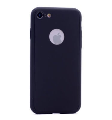 Apple iPhone 7 Plus Kılıf Patinda 360 3 Parçalı Rubber Kapak