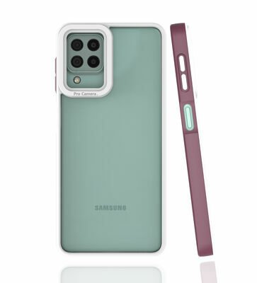 Galaxy M22 Kılıf Patinda Mima Kapak