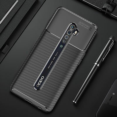 Oppo Reno 2 Kılıf Patinda Negro Silikon Kapak