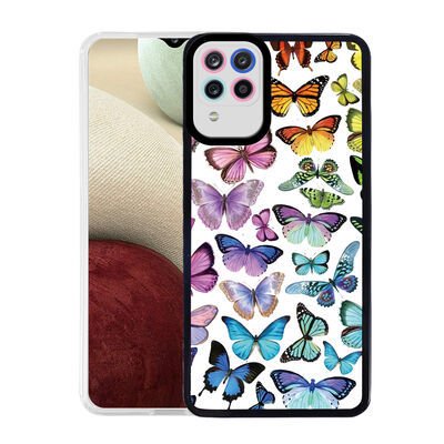 Galaxy A12 Kılıf Patinda M-Fit Desenli Kapak