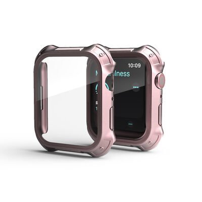 Apple Watch 7 41mm Tank Zırh Kasa ve Ekran Koruyucu Patinda Watch Gard 10