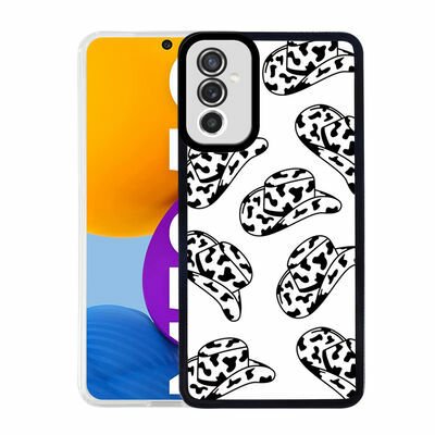 Galaxy M52 Kılıf Patinda M-Fit Desenli Kapak