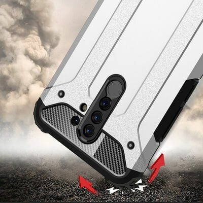 Xiaomi Redmi 9 Kılıf Patinda Crash Silikon Kapak