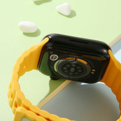 Apple Watch 7 41mm Patinda KRD-73 Silikon Kordon