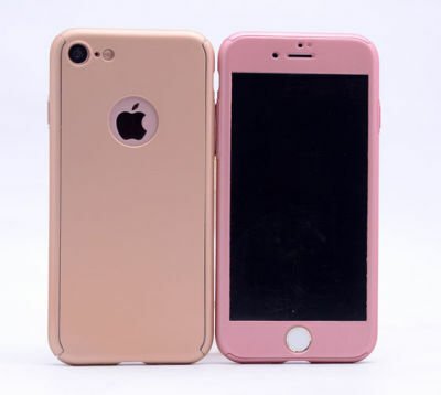 Apple iPhone 7 Kılıf Patinda 360 3 Parçalı Rubber Kapak