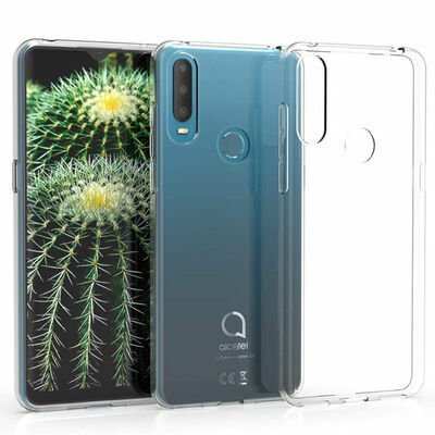 Alcatel 1S 2020 Kılıf Patinda Süper Silikon Kapak