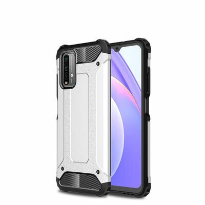 Xiaomi Redmi Note 9 4G Kılıf Patinda Crash Silikon Kapak