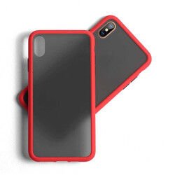 Apple iPhone XS 5.8 Kılıf Benks Magic Smooth Drop Resistance Kapak Kırmızı