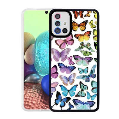 Galaxy A71 Kılıf Patinda M-Fit Desenli Kapak