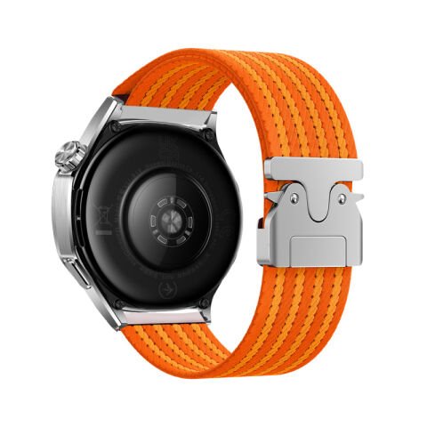 Huawei Honor Magic 2 46mm Patinda KRD-133 22mm Naylon Kumaş Hasır Örgülü Kordon