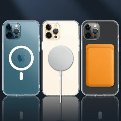 Apple iPhone 13 Pro Kılıf Wiwu Magnetic Crystal Kapak