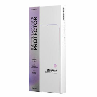 Apple iPhone 14 Pro Max Benks V Pro Plus Şeffaf Ekran Koruyucu