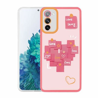 Galaxy S20 FE Kılıf Patinda M-Fit Desenli Kapak