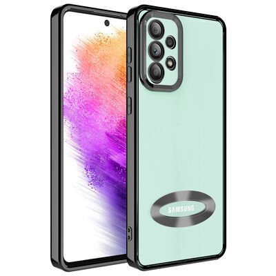Galaxy A33 5G Kılıf Kamera Korumalı Logo Gösteren Patinda Omega Kapak