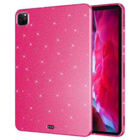 iPad Pro 11 2018 Simli Parlak Görünümlü Patinda Tablet Koton Kılıf