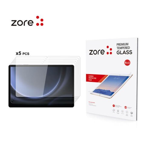 Galaxy Tab S9 Patinda 5in1 Tablet Temperli Cam Ekran Koruyucu