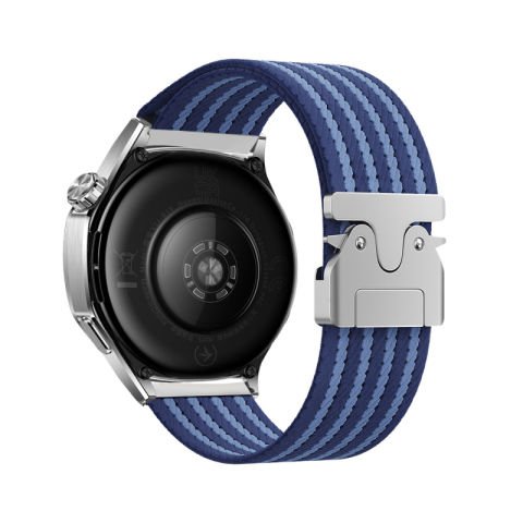 Gear S3 Patinda KRD-133 22mm Naylon Kumaş Hasır Örgülü Kordon
