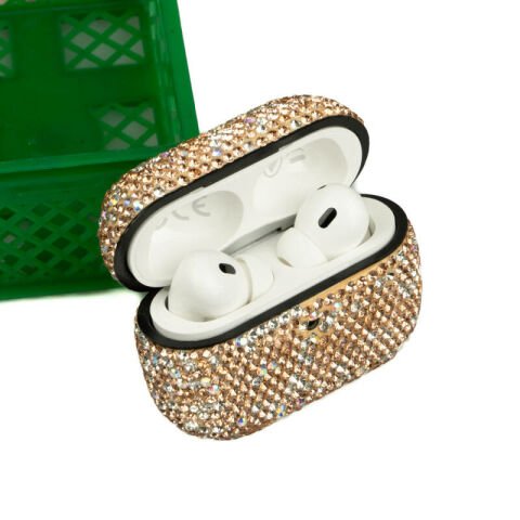 Apple Airpods Pro Kılıf Patinda Diamond Silikon